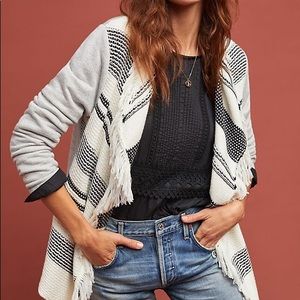 Anthropologie Dolan Sonia Fringed Cardigan